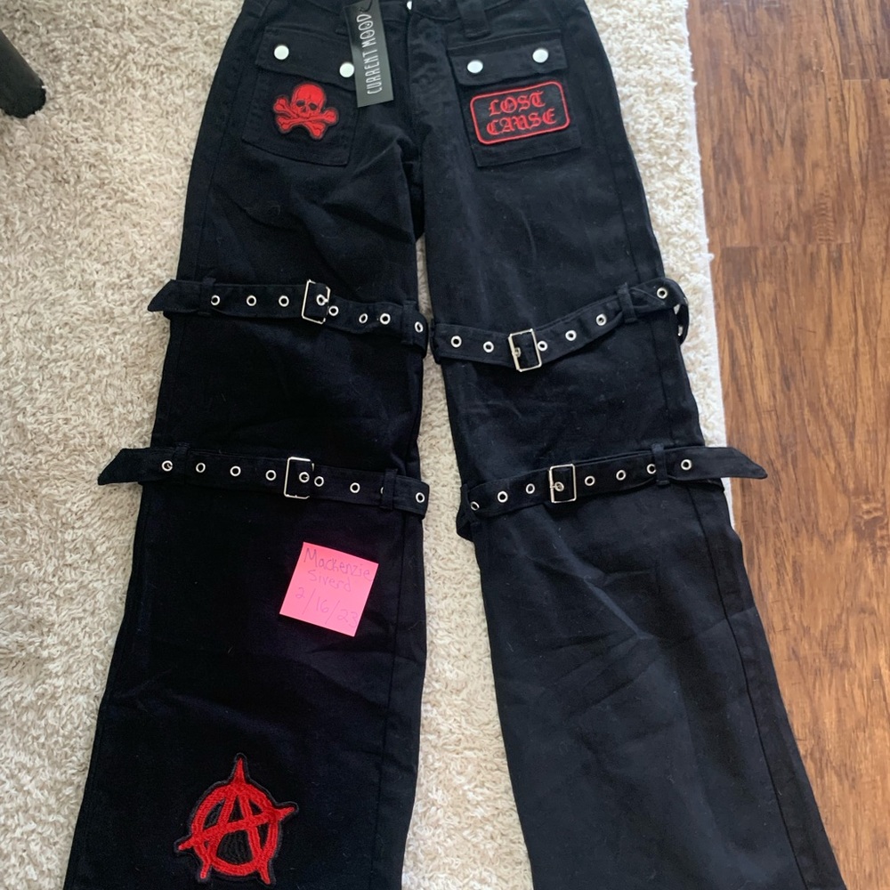 BRAND NEW Dolls Kill Trying To Be Nice Cargo Pants